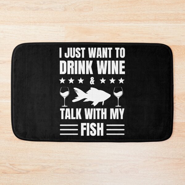 Item preview, fish pet wine wine lover red wine designed and sold by DSOC-Clothing.