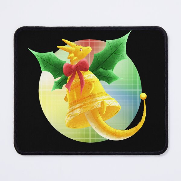 Item preview, Kawaii Bell Dragon - With Background designed and sold by ChiisaYanagi.