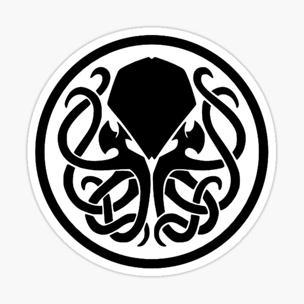 Item preview, Cthulu Logo designed and sold by rhaeyndaze.