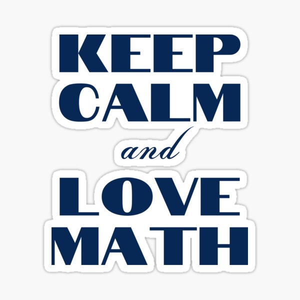 keep calm and love math wallpaper