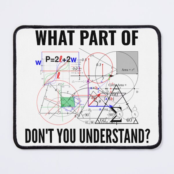 Item preview, What Part Of Don't You Understand Funny Gift Math Teacher designed and sold by Georgiodaccache.