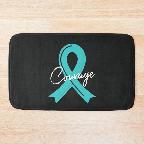 Item preview, Courage - Awareness Teal Ribbon Month designed and sold by MJDezigns.
