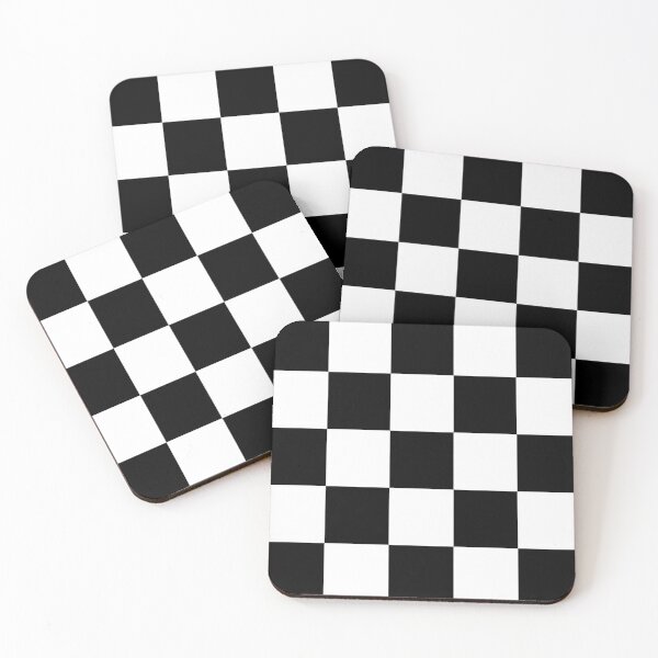 Item preview, Black and White Gingham Pattern designed and sold by Boom-llqb.