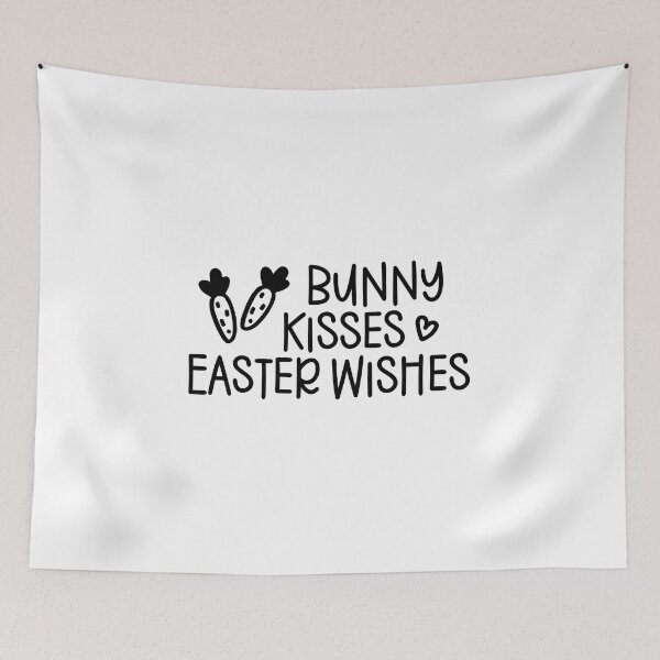 Item preview, Bunny Kisses Easter Wishes Happy Easter designed and sold by miraipa.