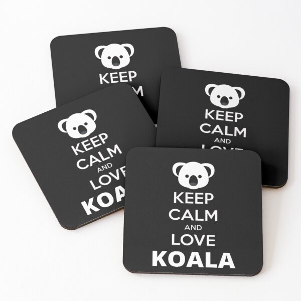 Item preview, Keep calm and love Koala for cute koala lovers designed and sold by BestDesign87.