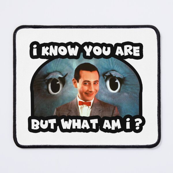 Item preview, I know you are but what am I - meka hiney ho - Pee-Wees Playhouse - Saturday morning cartoons - 80s kid designed and sold by originalsusie.