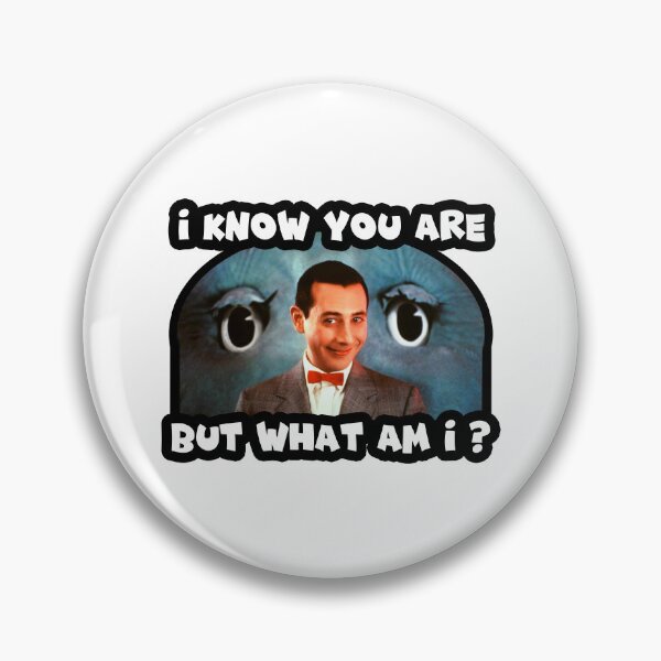 Item preview, I know you are but what am I - meka hiney ho - Pee-Wees Playhouse - Saturday morning cartoons - 80s kid designed and sold by originalsusie.