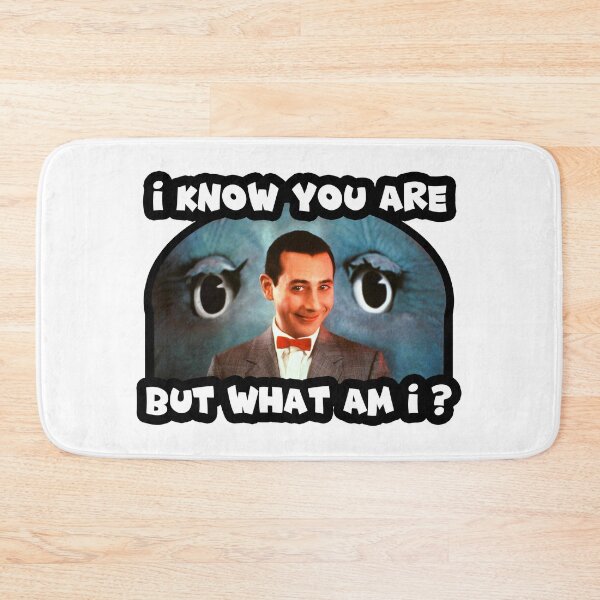 Item preview, I know you are but what am I - meka hiney ho - Pee-Wees Playhouse - Saturday morning cartoons - 80s kid designed and sold by originalsusie.