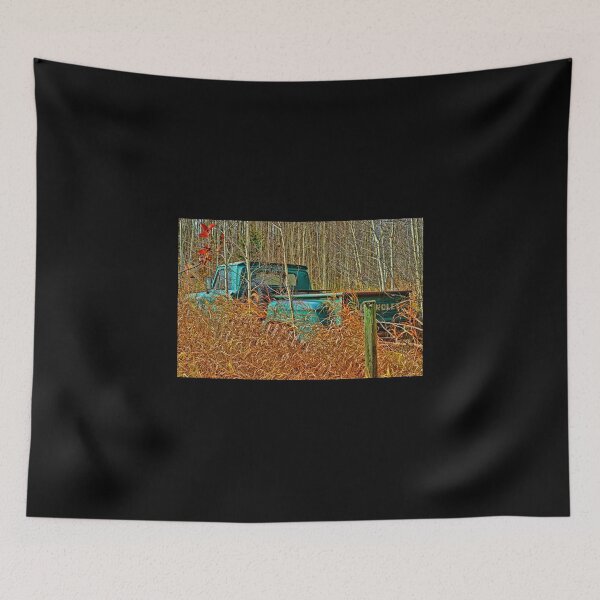 Item preview, Old Pick up Truck in the Fall Grass designed and sold by rharrisphotos.