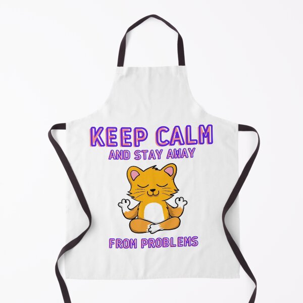 Item preview, keep calm and stay away from problems cat designed and sold by Gausz György.