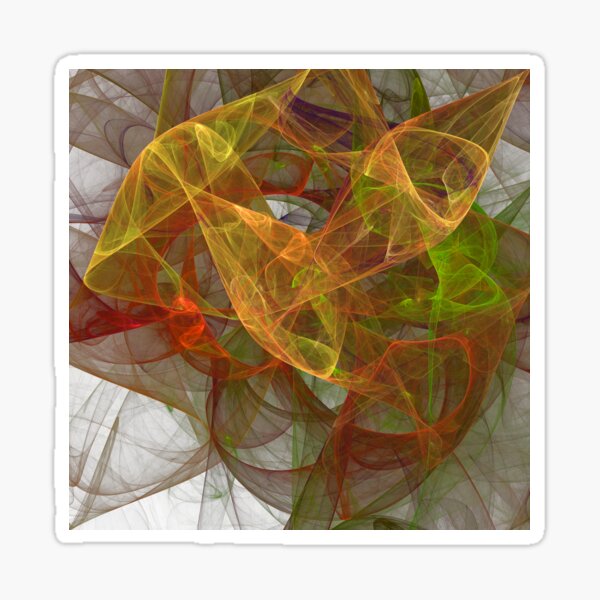 Fractal 090 Sticker