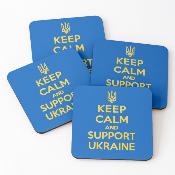 Item preview, Keep calm and support Ukraine designed and sold by Vitaliy Klimenko.