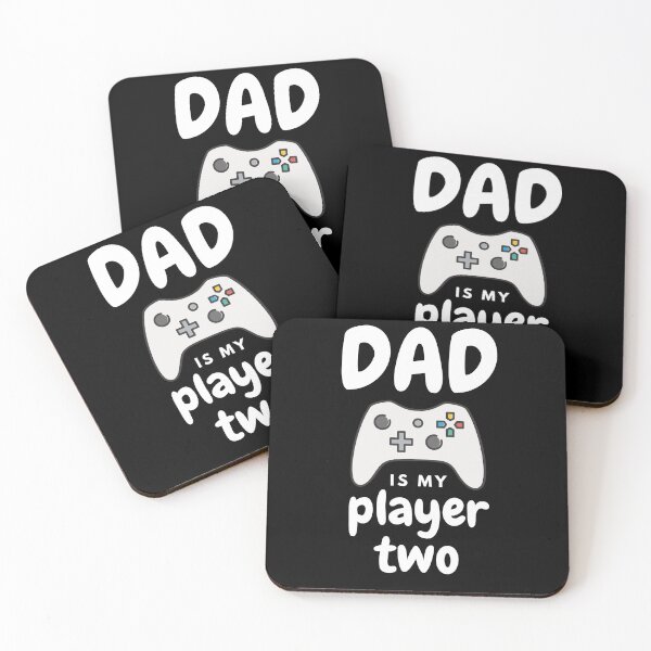 Item preview, Dad - Is My Player Two - Fathers Day designed and sold by BearLoveDesign.