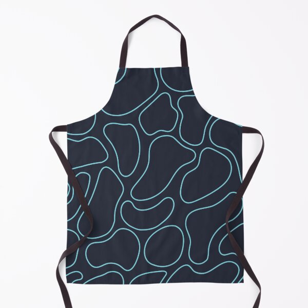 Item preview, Modern seamless pattern. Rounded shapes on a dark background. Abstract water wave. designed and sold by toomi123.