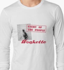 Camiseta de manga larga Enemigo de las personas