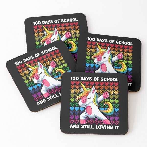 Item preview, 100 Days Of School Dabbing Unicorn designed and sold by douglasgary019.
