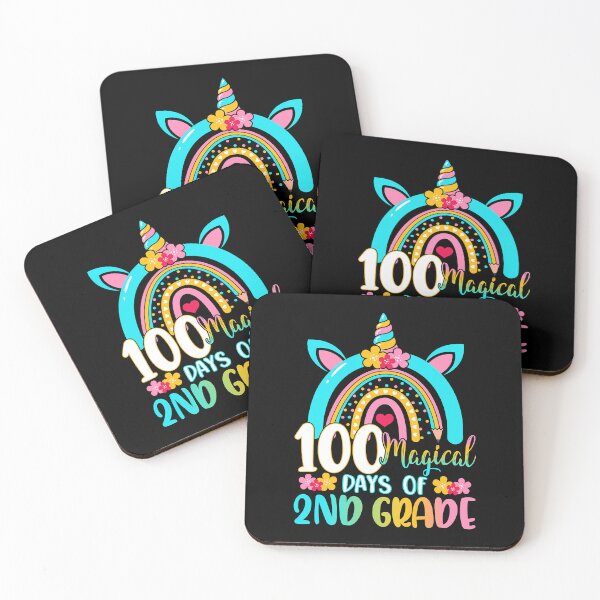 Item preview, 100 Magical Days Of Learning 2nd Grade Unicorn Rainbow designed and sold by douglasgary019.