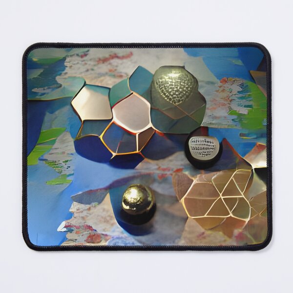 Item preview, hexagons; pentagons; globe; titanium pigments designed and sold by Mad-Boy.