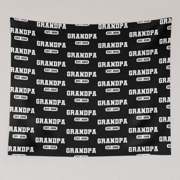 Item preview, Grandpa est 2022 | Promoted to Grandpa 2022 | New Grandfather gifts | Grandfather established 2022 designed and sold by Violet Treasures.