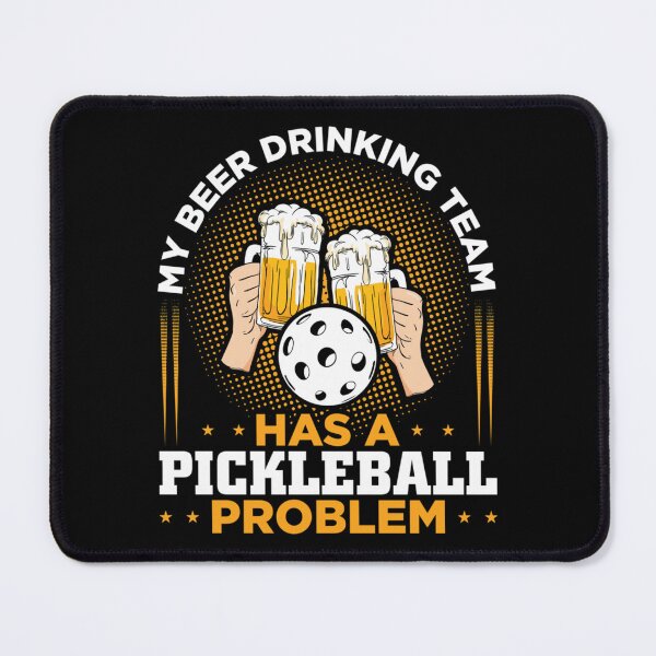 Item preview, My Beer Drinking Team Pickleball Player Gift designed and sold by DaniBrayl.