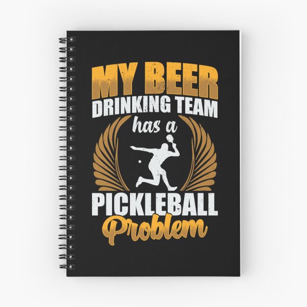 Item preview, My Beer Drinking Team  Pickleball Player Gift   designed and sold by DaniBrayl.