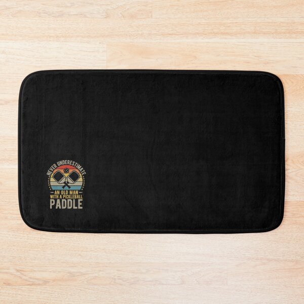 Item preview, Never Underestimate An Old Man With a Pickleball Paddle - Funny Retro Vintage Pickleball Design designed and sold by DaniBrayl.