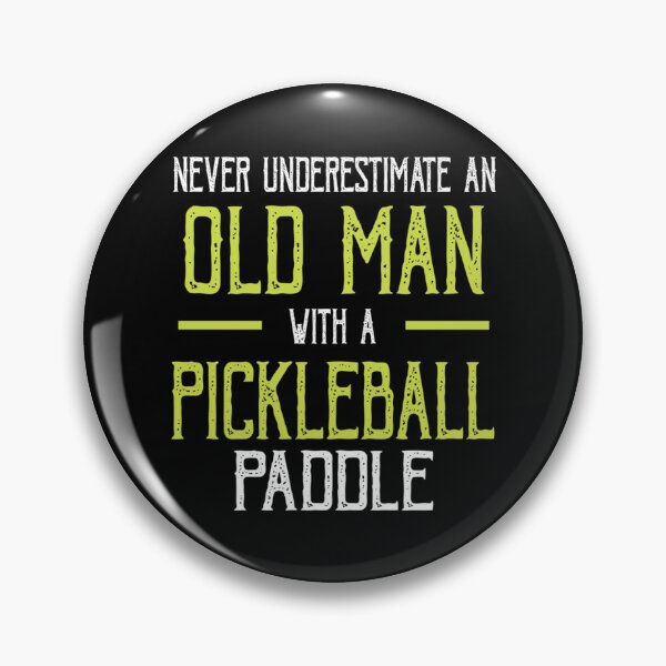 Item preview, Never Underestimate Old Man with Pickleball Paddle Shirt    designed and sold by DaniBrayl.