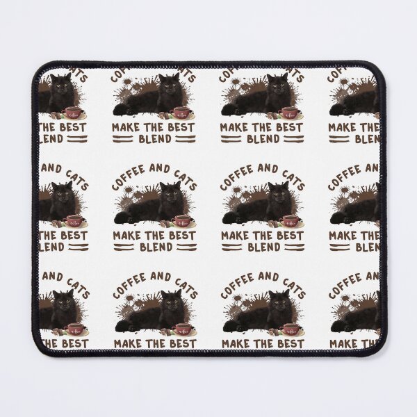 Item preview, coffee and black cats make the perfect blend  designed and sold by uranus1store.