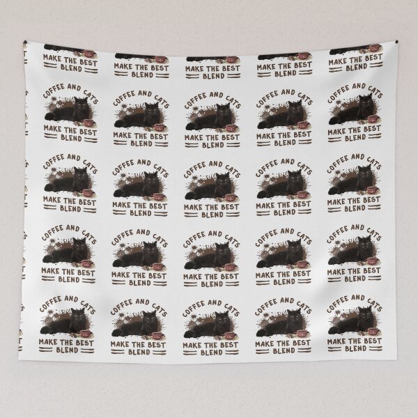 Item preview, coffee and black cats make the perfect blend  designed and sold by uranus1store.