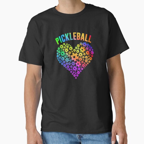 Item preview, Pickleball Heart - Funny Colorful Paddle Sports Player Gift    designed and sold by DaniBrayl.