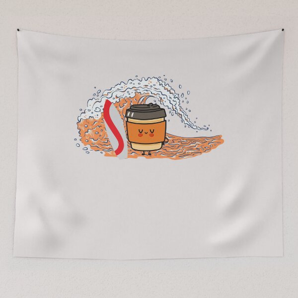 Item preview,    great wave off coffee   Funny Coffee Gift For Coffee Lovers  designed and sold by unique things.