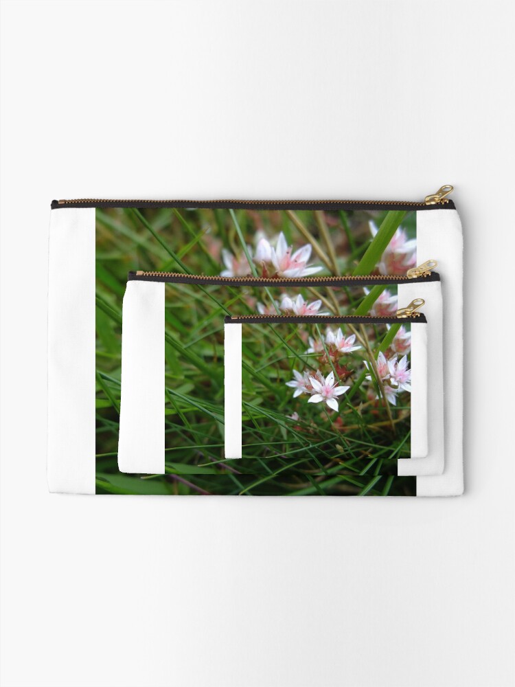 Alternate view of English stonecrop Zipper Pouch
