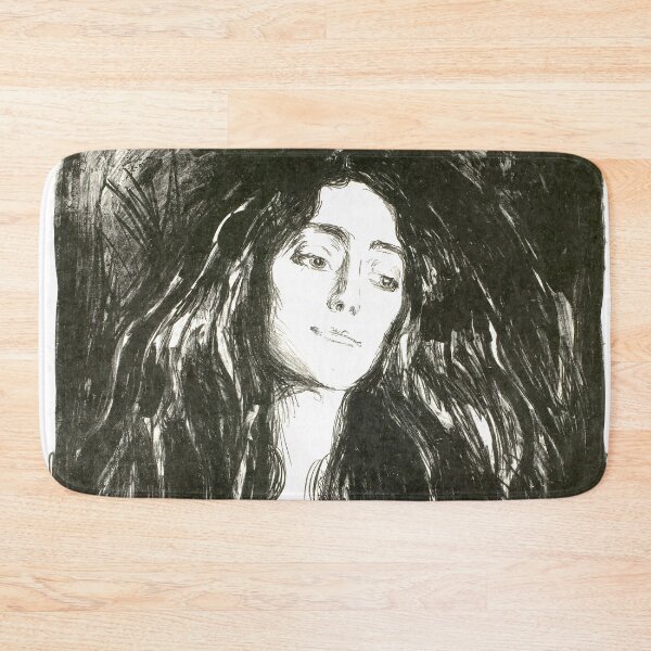 Item preview, The Brooch. Eva Mudocci by Edvard Munch designed and sold by AestheticsXarts.