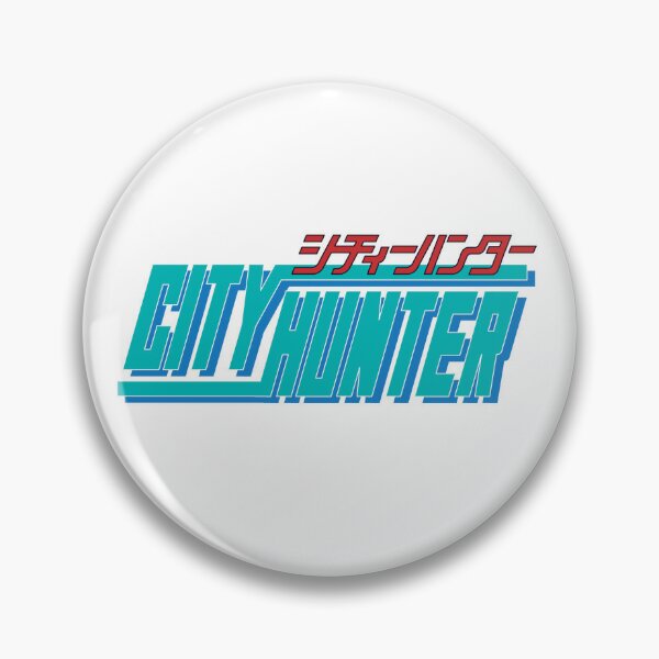 Logo d'anime de chasseur de ville Badge
