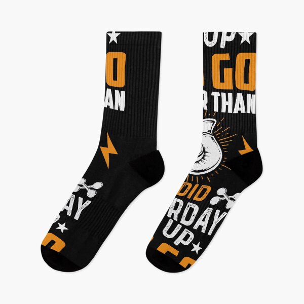 Item preview, Get Up And Go Harder Than You Did Yesterday | Motivational & Inspirational | Gift or Present for Gym Lovers  designed and sold by MikusMartialArt.