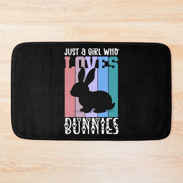 Item preview, Just a girl who loves Bunnies | Easter Bunny Squad | Rabbits Bunny lover | Cute bunny Rabbit | Easily distracted by Rabbits designed and sold by Violet Treasures.