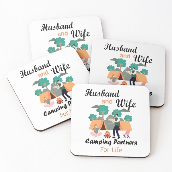 Item preview, Husband And Wife Camping Partners For Life designed and sold by adeleqo.