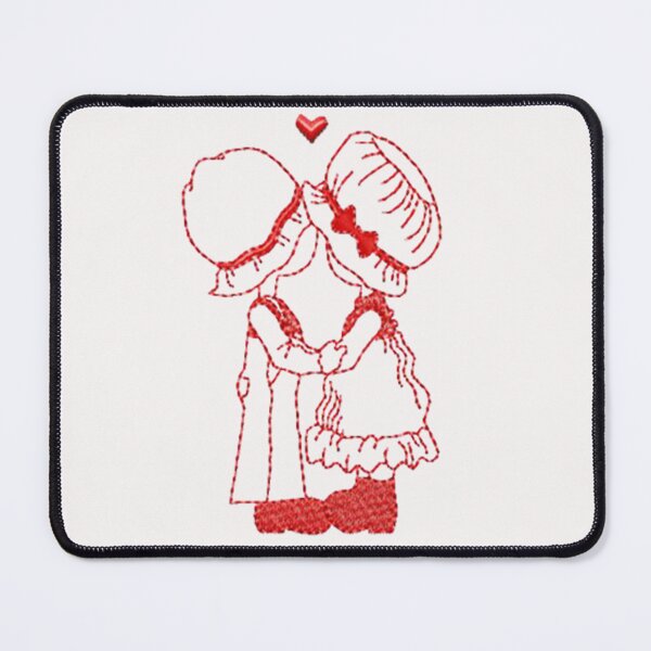 Item preview, Machine Embroidery, Young Love,8, Stitch crafting, unique embroidered art designed and sold by RudolphBarnard.