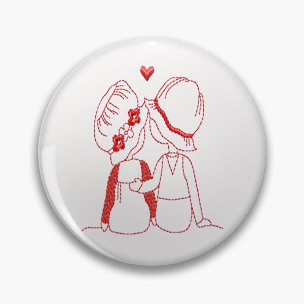 Item preview,  Machine Embroidery, Young Love,9, Stitch crafting, unique embroidered art designed and sold by RudolphBarnard.