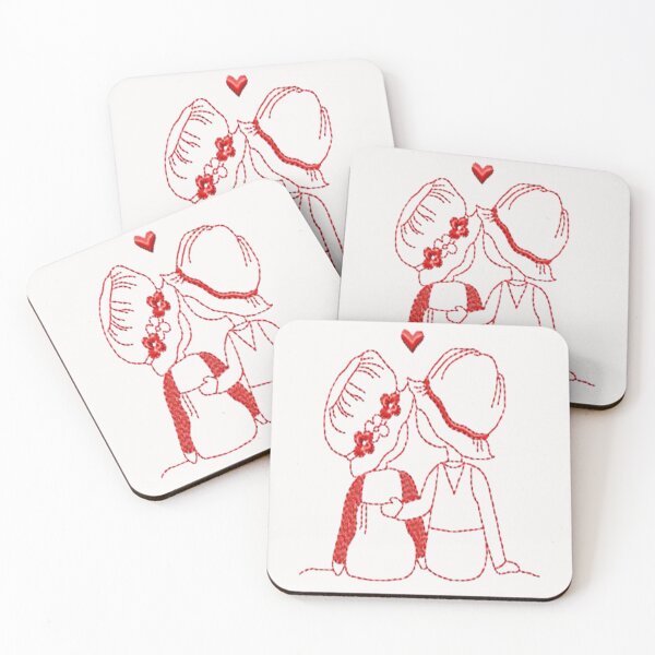 Item preview,  Machine Embroidery, Young Love,9, Stitch crafting, unique embroidered art designed and sold by RudolphBarnard.