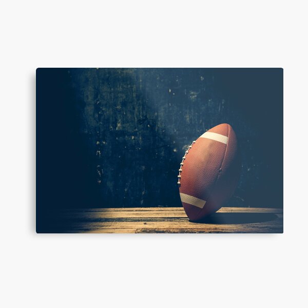 American Football Design Metal Print