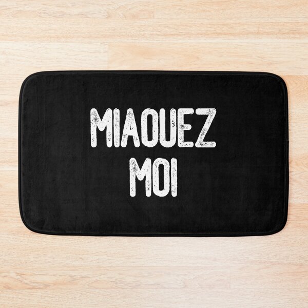 Item preview, Miaouez Moi (White Text) designed and sold by meowmeup.