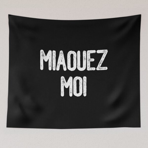Item preview, Miaouez Moi (White Text) designed and sold by meowmeup.