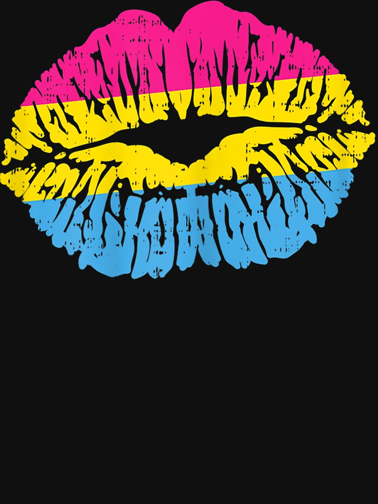 Pansexual Pride Lips Kiss Pan Flag Pansexuality Lgbt T Shirt By Thanhchaustore Redbubble 5108