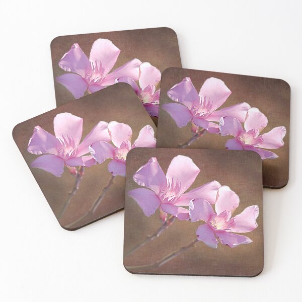 Item preview, ‘Two Pink Flowerheads’ - beautiful twins designed and sold by sleepingdogprod.