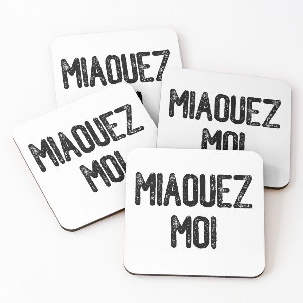 Item preview, Miaouez Moi (Black Text) designed and sold by meowmeup.