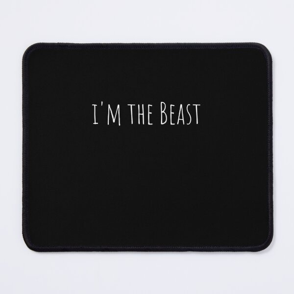 Item preview, I'M THE BEAST | simple | aesthetic | attitude designed and sold by Simple But Creative.