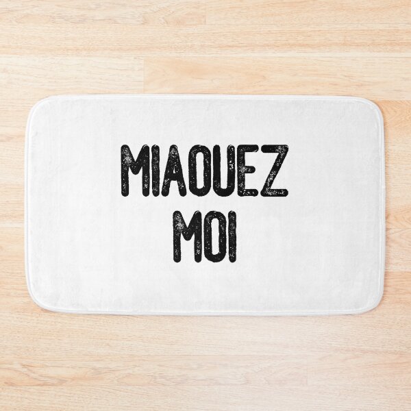 Item preview, Miaouez Moi (Black Text) designed and sold by meowmeup.