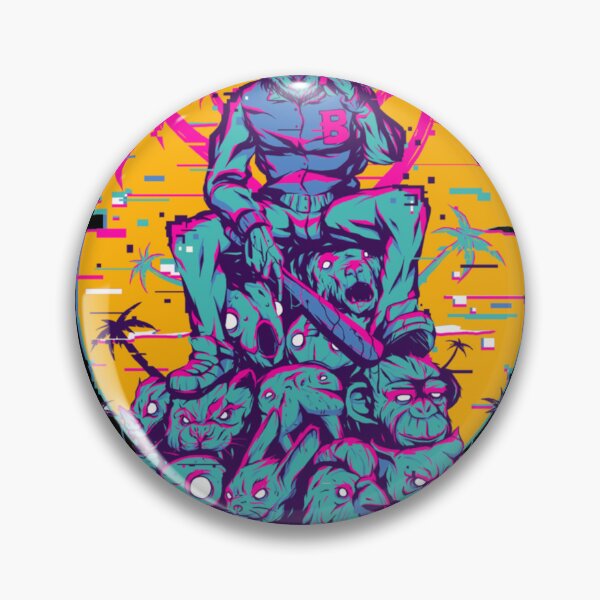 Artikelvorschau, Hotline Miami Classic TShirt1383 entworfen und verkauft von AneReyes.