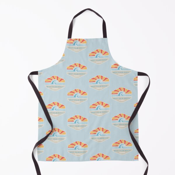 Item preview, West Palm Beach Florida FL Retro Beach Water Sunrise and Sunset designed and sold by palmettodigital.
